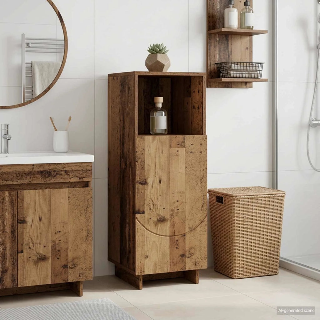 Mobile bagno Legno antico 36,5 x 38 x 95 cm 8011610