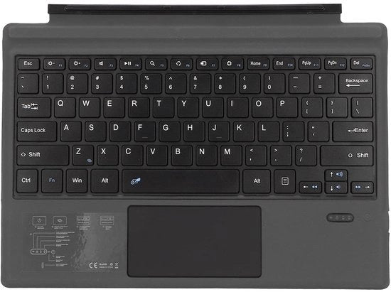 Tastiera Portatile Bluetooth - Tastiera con Touchpad - Tastiera da Viaggio - Adatta per Pro 3/4/5/6/7 - Batteria Li-ion 350 mAh - Interfaccia di Ricarica USB C