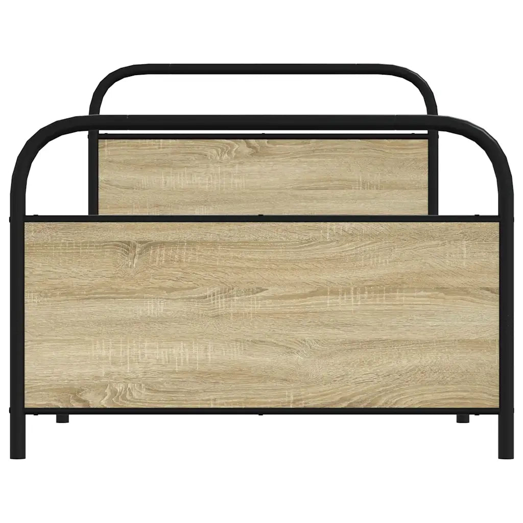 Giroletto senza Materasso Rovere Sonoma 90x200 cm in Truciolato 4100269
