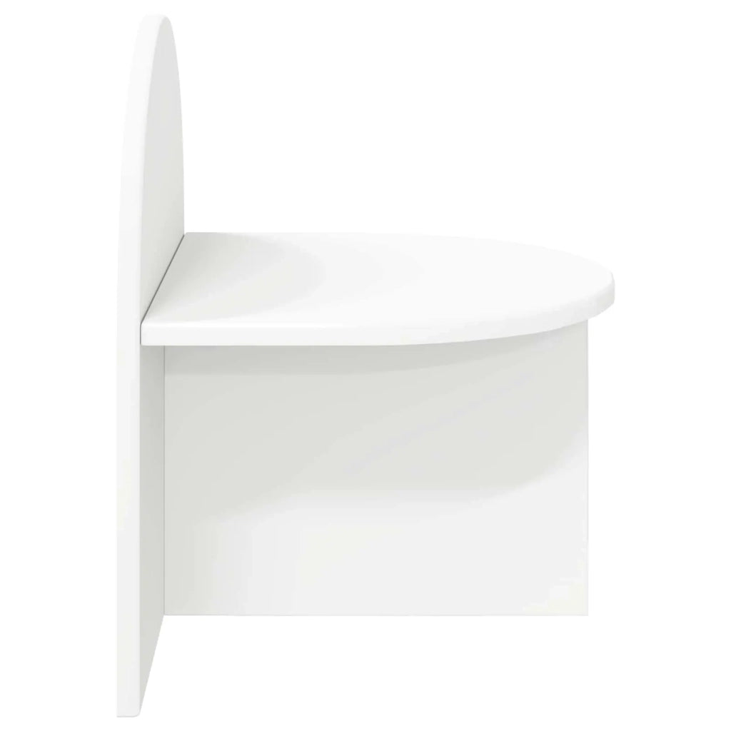 Comodino 2 pcs Bianco 40 x 35,5 x 45,5 cm Legno ingegnerizzato