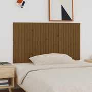 Testiera da Parete Ambra 166x3x90 cm in Legno Massello di Pino
