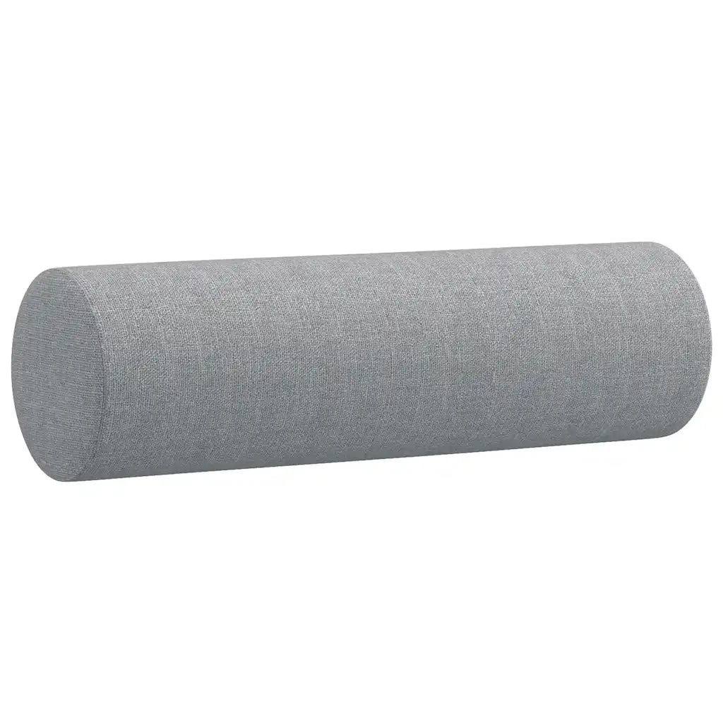 Set Divani 3 pz con Cuscini Grigio Chiaro in Tessuto 3201858