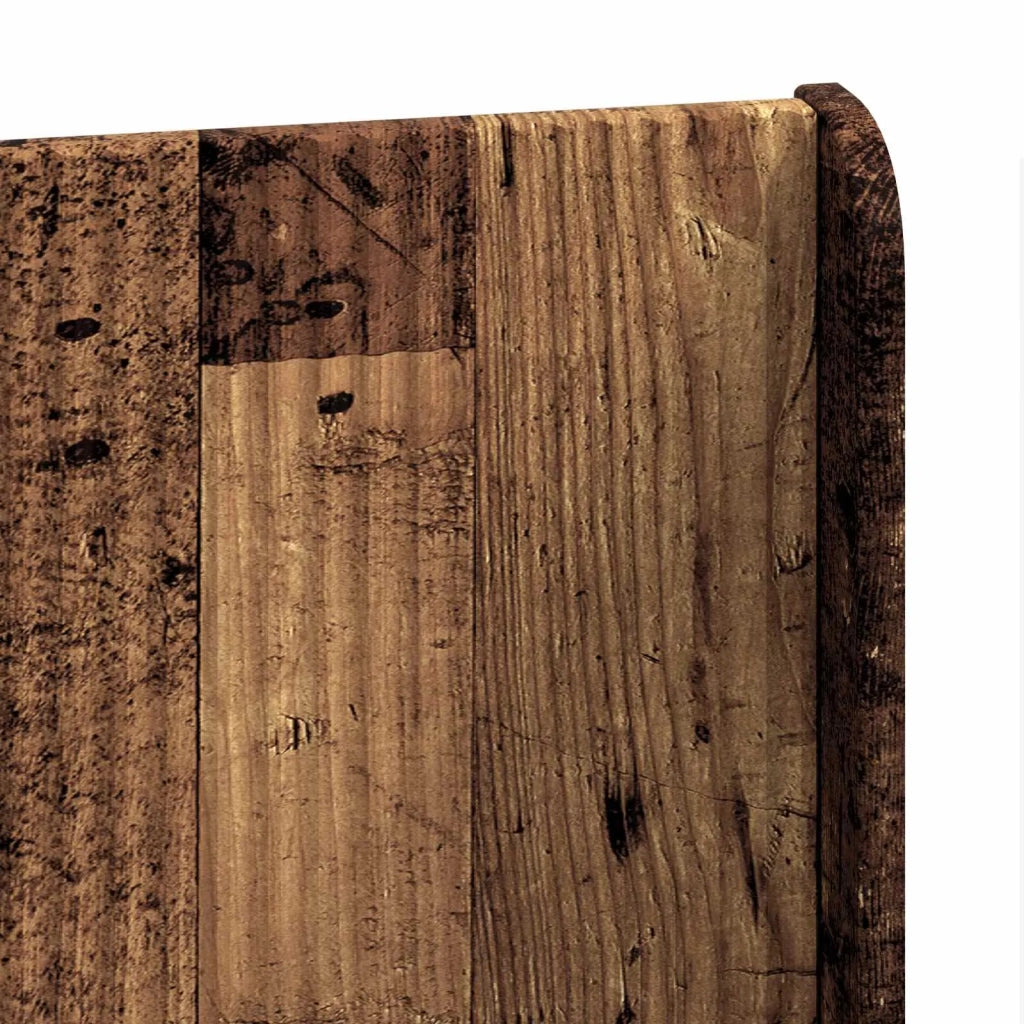 Struttura del letto con stoccaggio e testata Legno antico 3414163