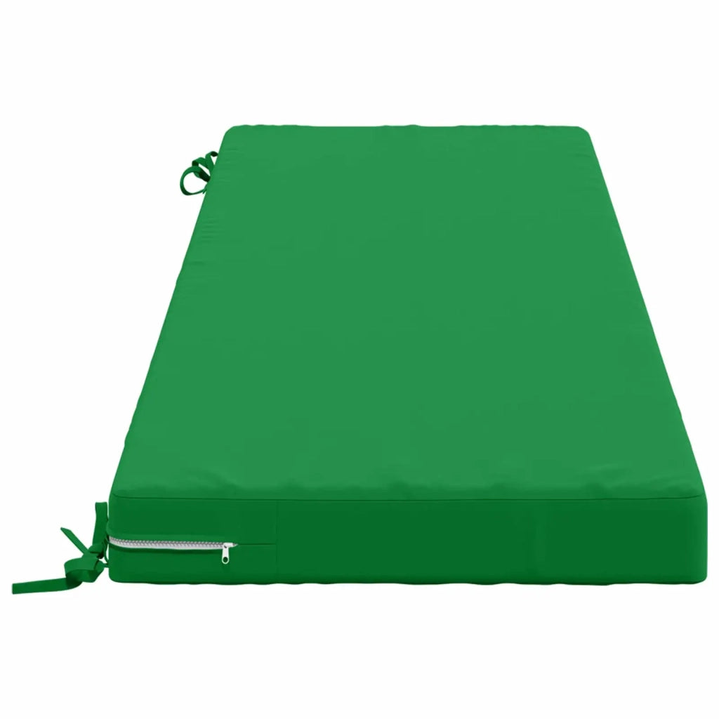 Cuscini per Panchina a 2 Pezzi SOEST 2 pz 100% Poliestere Verde 950281