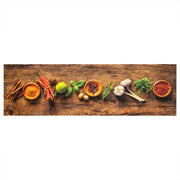 Tappeto da Cucina Lavabile-Tappetino da Cucina Spezie 45x150 cm Velluto 354087