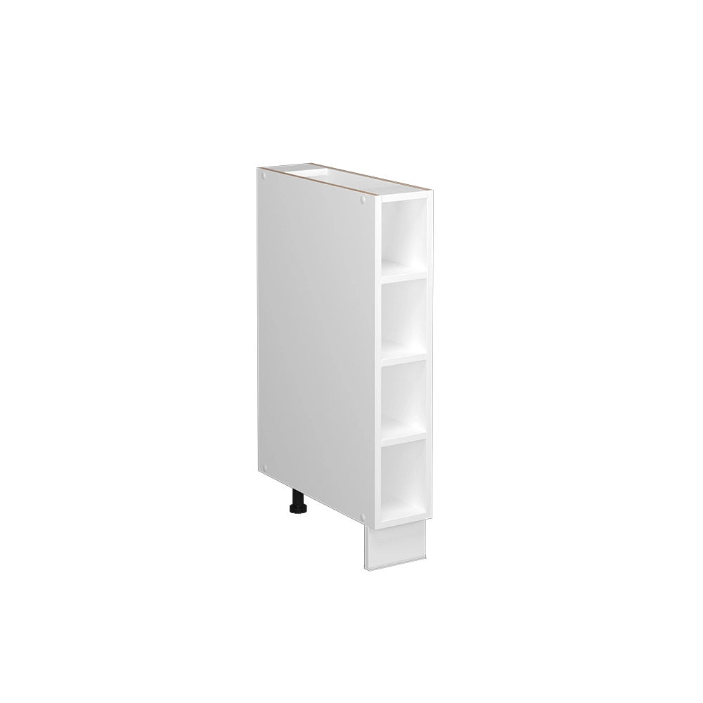 Vicco Scaffale da cucina Bianco 15 cm senza piano di lavoro