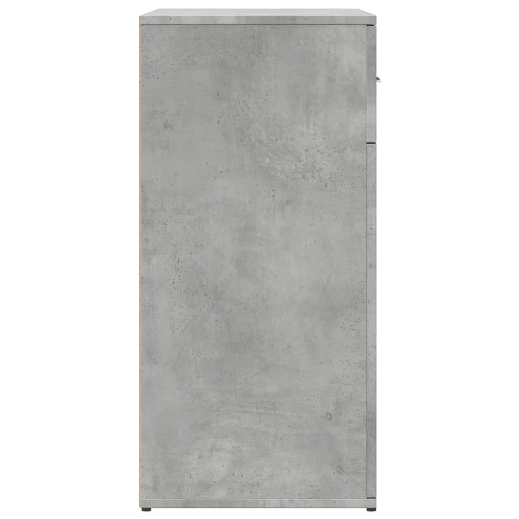 Buffet credenza cassettiera armadio mobile contenitore organizer per cucina soggiorno salotti set da 2 79 x 38 x 80 cm legno ingegnerizzato grigio 02_0036868