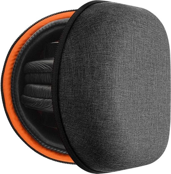 Sostituzione hard shell zaino per trasporto con cavo per cuffie - grigio scuro