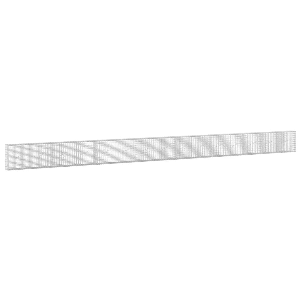 Gabione con Filo da 5 mm e Rete da 5x5 cm 750x20x50 cm 3464049