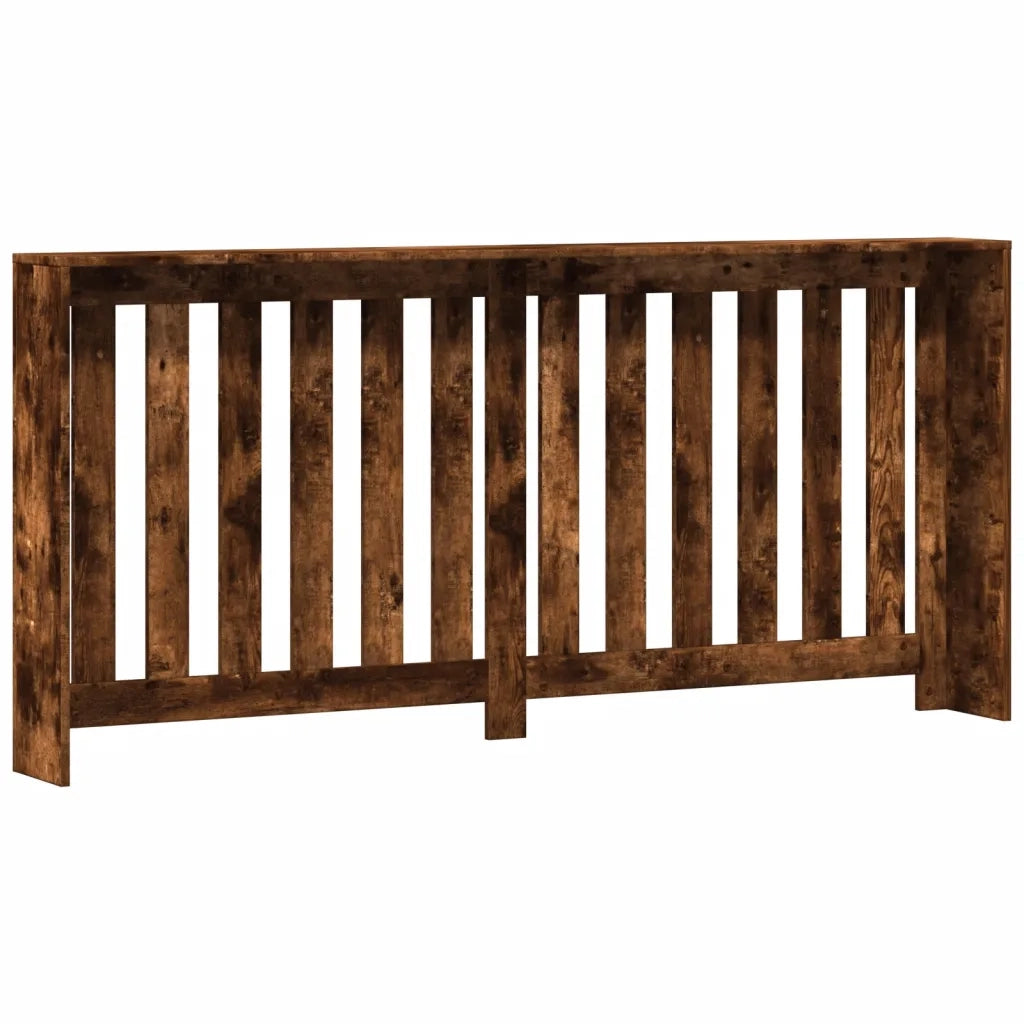 vidaXL Copertura Termosifone Rovere Fumo 175x20x82cm Legno Multistrato