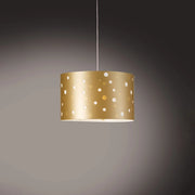 Lampadario Moderno Pois Polilux ® New Gold Materie Plastiche Bianco 3 Luci E27