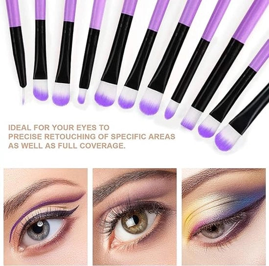 Set di pennelli per trucco professionale, pennelli di prima classe sintetiche, per polvere, crema liquida, viso, eyeliner, pennello cosmetico 32