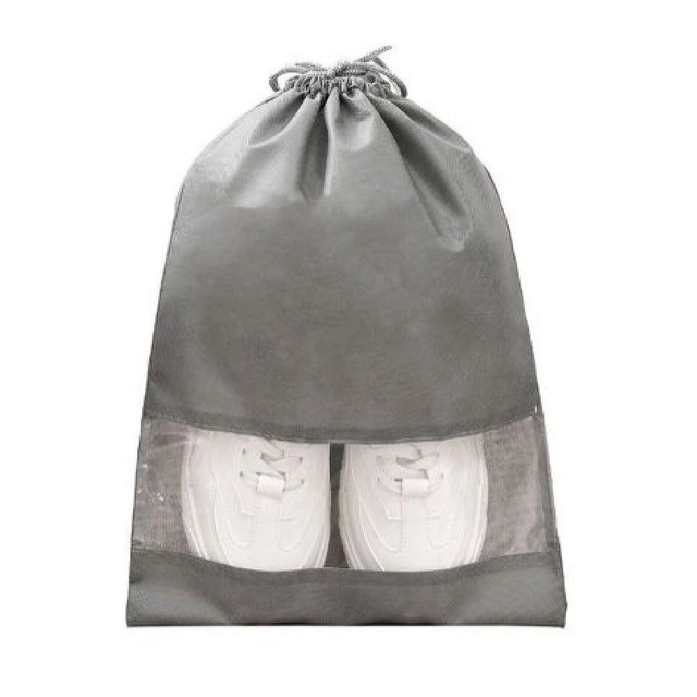 Trade Shop - Set 2 Pz Borsa Sacchi Sacca Porta Scarpe Portascarpe Viaggio Sport 32x43cm 58086 -