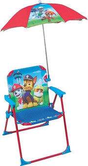 Sedia per bambini con ombrellone - Blu Paw Patrol - Acciaio - 38 x 8 x 50 cm