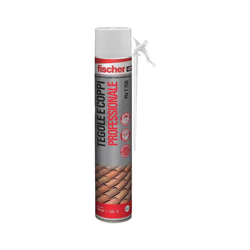 FISCHER SCHIUMA POLIURETANICA COPPI MAN. 750 ML PU T- 12,0 pz