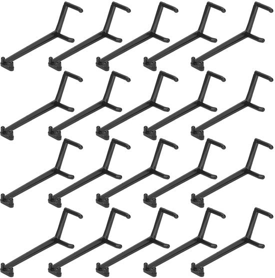 Spreider per Frutta 20 pezzi - Materiale plastico - Duraturo - Resistente all'urto - Spreider a griglia - Distribuzione dell'acqua - Dimensioni 40 x 90 x 10 mm - Spreider per griglia