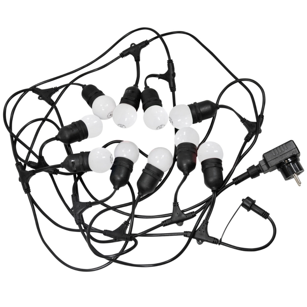 Girlanda esterna Polux PARTY 5,6m 10xE27 3000K IP44