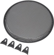 Grill 12 Pollici - Protezione Universale - Nero - Carrello Robusto Subwoofer - Per Auto - Progetto Duraturo