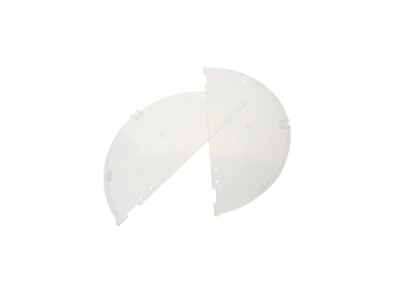Coppia coperchi in plexiglass trasparente per smielatore 2/4, 3/6, 9, 18 favi - Art. 280