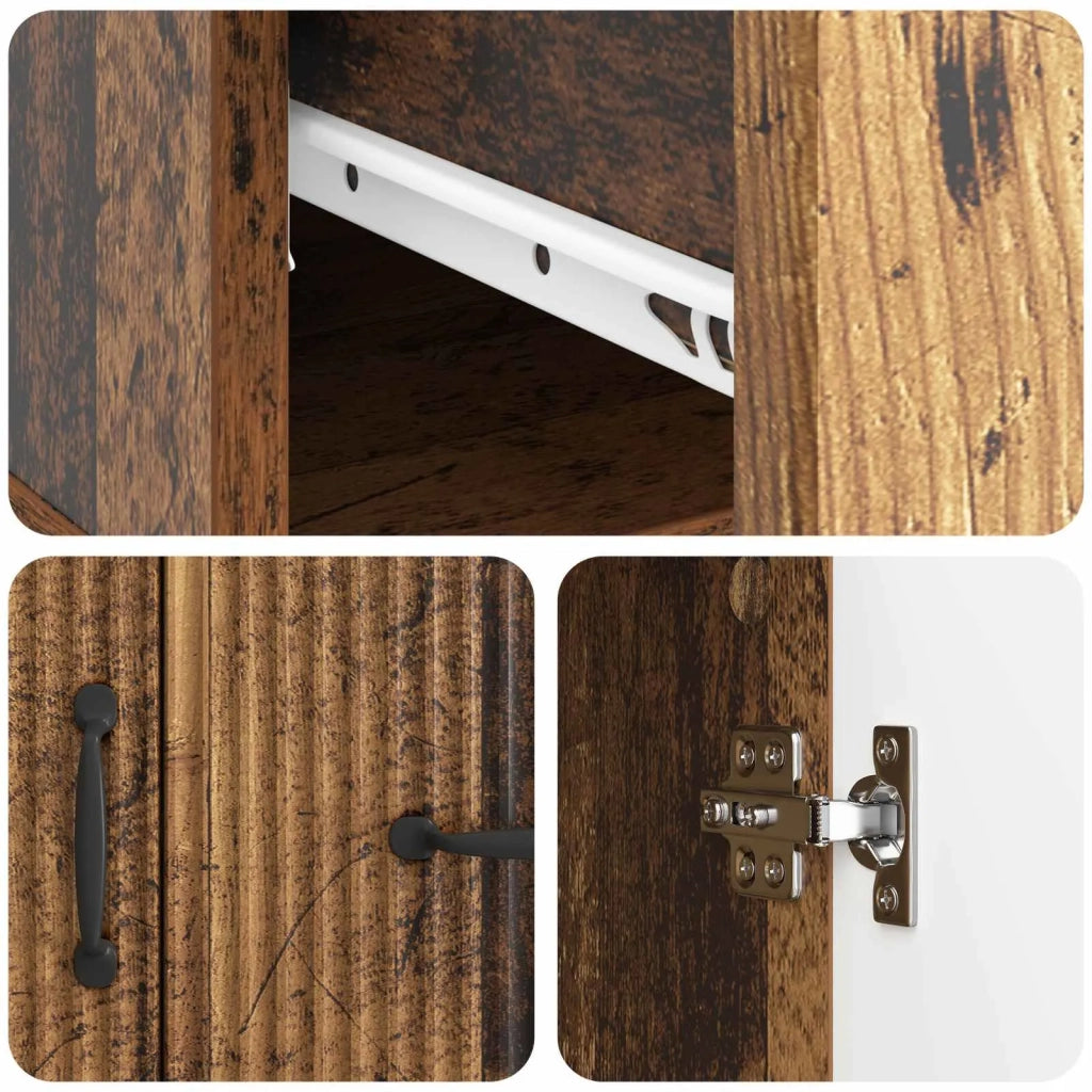 Credenza Legno antico 66 x 34,5 x 87 cm Legno ingegnerizzato