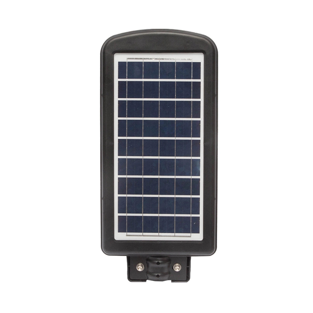Lampada solare illuminazione stradale a LED 150W, 6500K, luce fredda IP65 con pannello solare e montaggio su palo