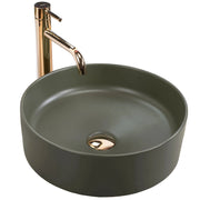 Lavabo Da Appoggio Rea Sami Green Matt