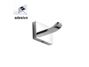 Appendiabito Flat Adesivo Cromo - Capannoli