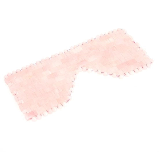 Oogmasker rinfrescante - Oogmasker per rilassamento - Oogmasker contro la fatica oculare - Oogmasker con cristallo di rocca - Oogmasker per rinfrescare gli occhi