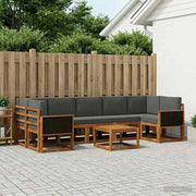 Set di divani da esterno 6 pz 3385063