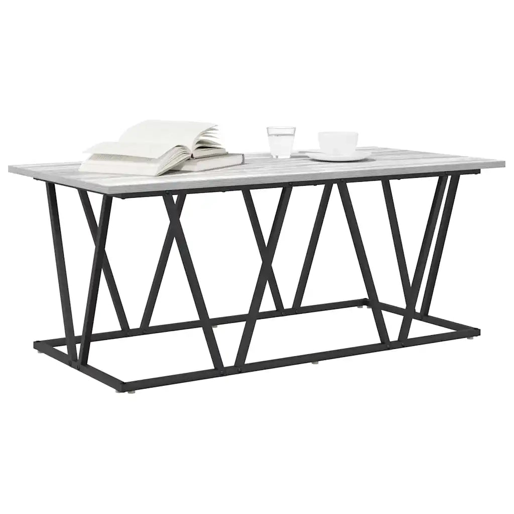 Tavolino da salotto Grigio 100 x 50 x 40 cm 869711
