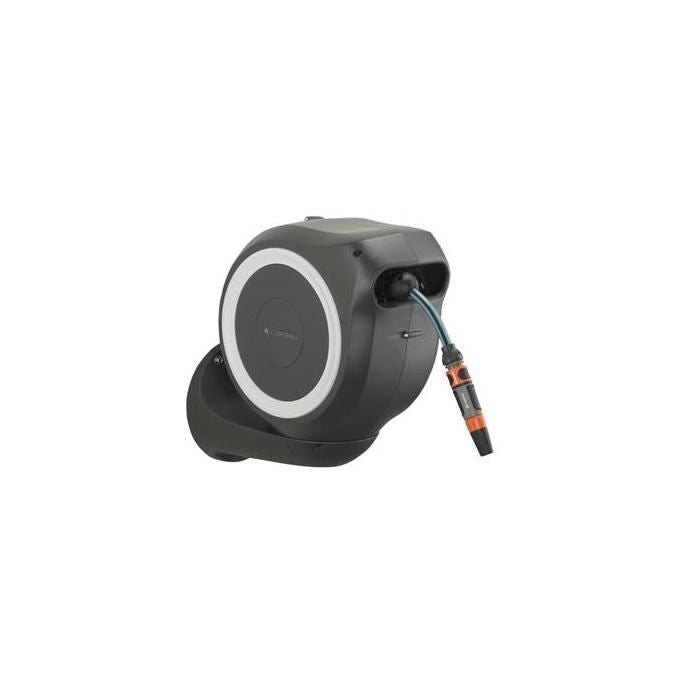 Gardena RollUp Rocchetto montato a muro Automatico Nero, Grigio