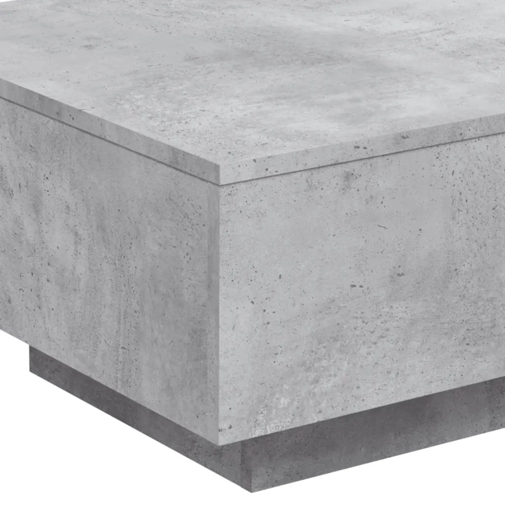 Tavolino da salotto | Tavolino da caff¨¨ | Tavolino da Soggiorno Grigio Cemento 55x55x31cm Legno Multistrato