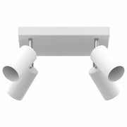 Faretto da soffitto Bianco 26 x 26 x 16 cm Metallo CFW8403060