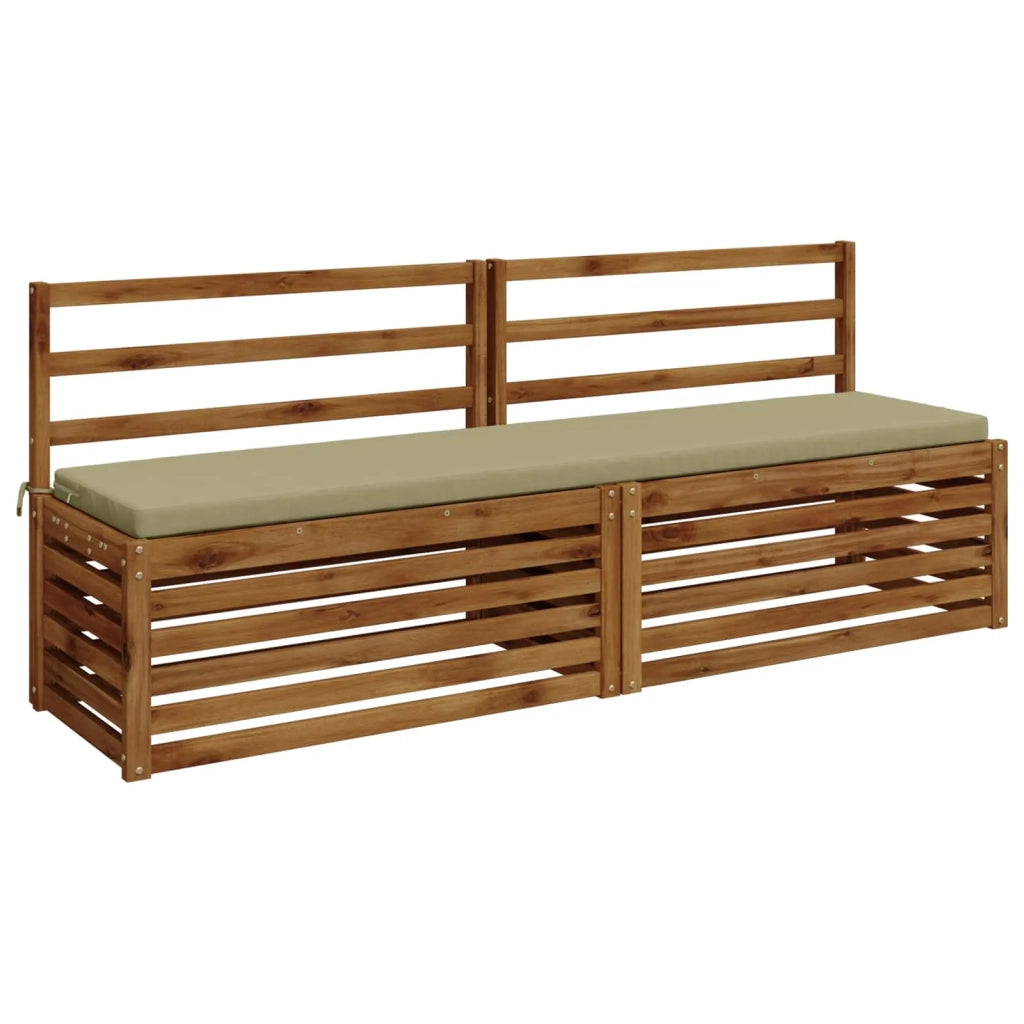 Cuscini per Panchina a 2 Pezzi SOEST 2 pz 100% Poliestere 949141
