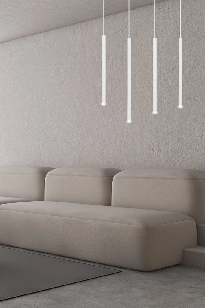 Lampadario Emibig Selter bianco metallo 4 luci 4xG9