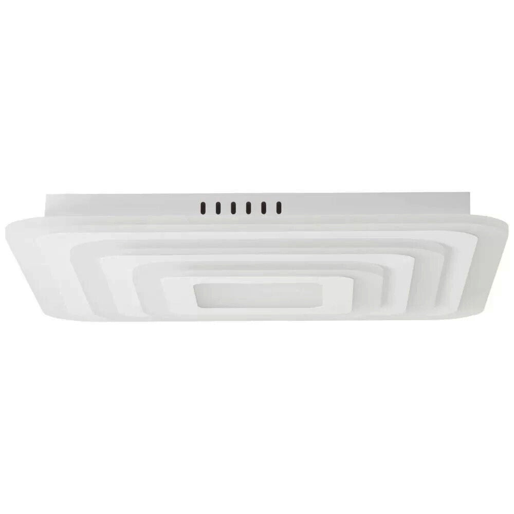 Trade Shop - Plafoniera C46 Effetto Quadrati Moderna Led 64w Lampada Soffitto Luce 3000k-6500k -