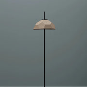 Lampada da terra Turtle in cartone riciclato tortora | Duzzle