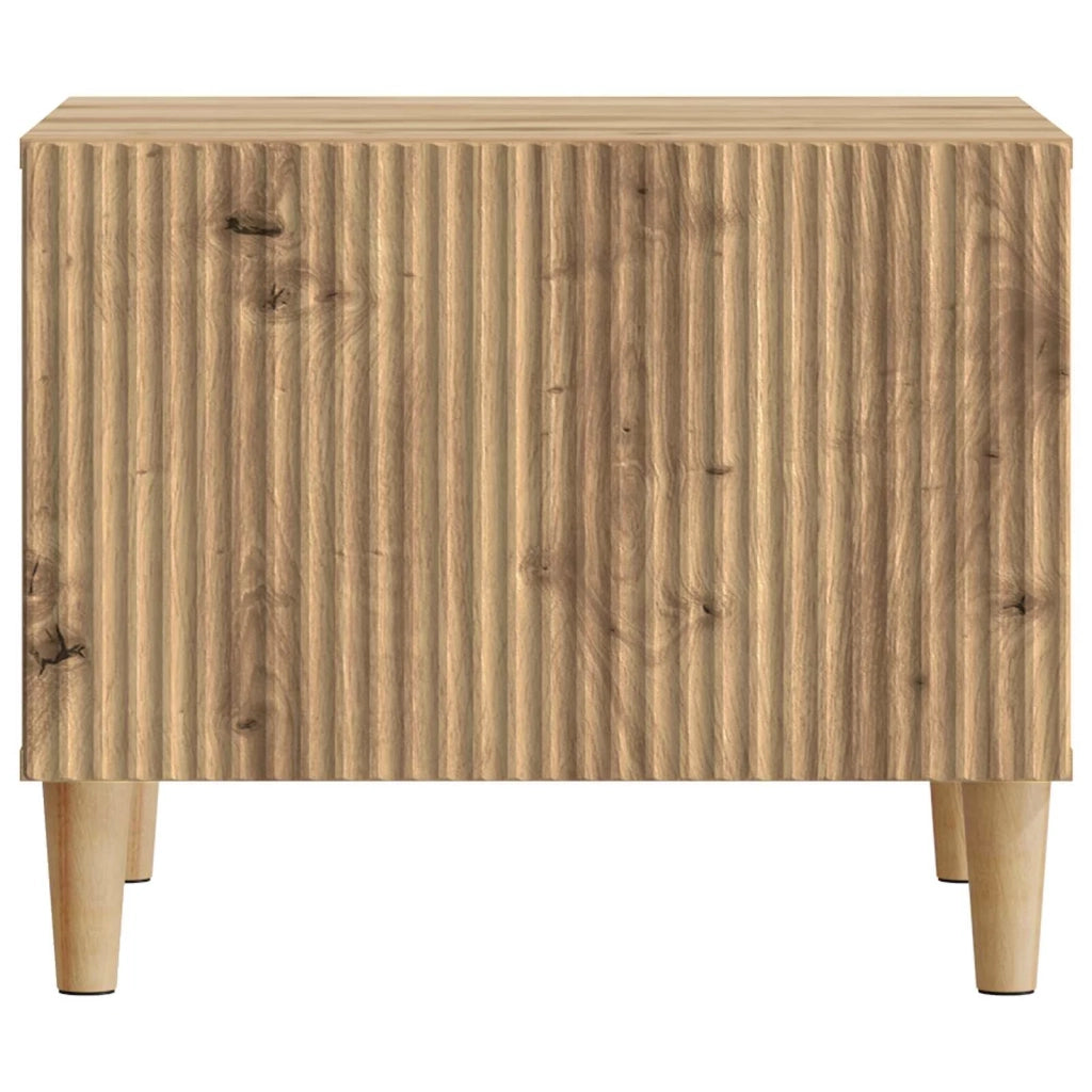Tavolino da salotto | Tavolino da caff¨¨ | Tavolino da Soggiorno Rovere Artigianale 49 x 50 x 40 cm