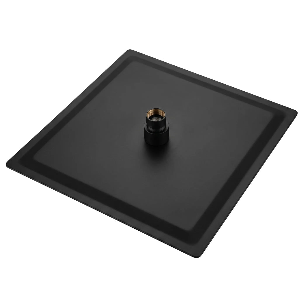 Soffione Doccia Quadrato Rea Js-p015b 30cm Black