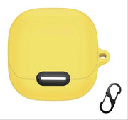 Custodia in silicone per auricolari - valbestendig - ultradun - geel - adattamento slim fit - protezione ottimale - compatibile con Liberty 4 NC - colore giallo