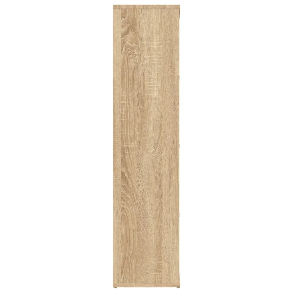 Libreria Rovere Sonoma 50x25x106 cm in Legno Multistrato 801110