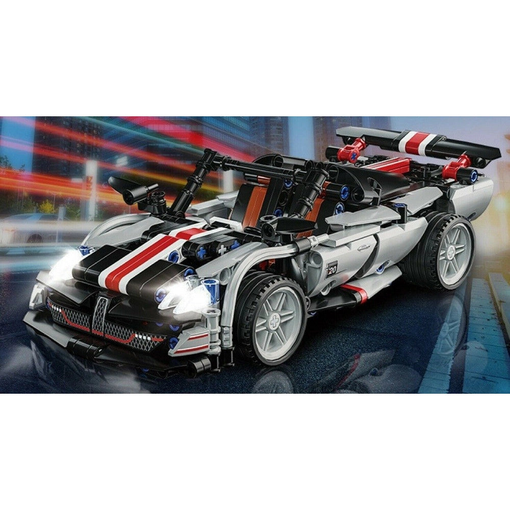 Trade Shop - Costruzioni Mattoncini 520+ Pezzi Auto Sportiva Compatibile Q-jm800 -