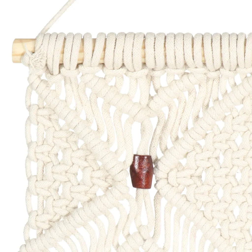 Decorazione da Parete in Macramè 40x80 cm Cotone 323999