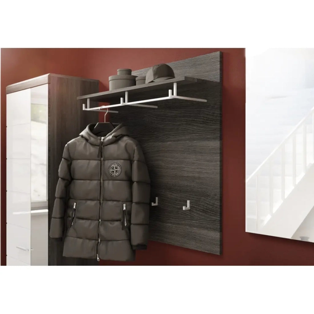Porta abiti SCOTT – Design moderno con mensola integrata