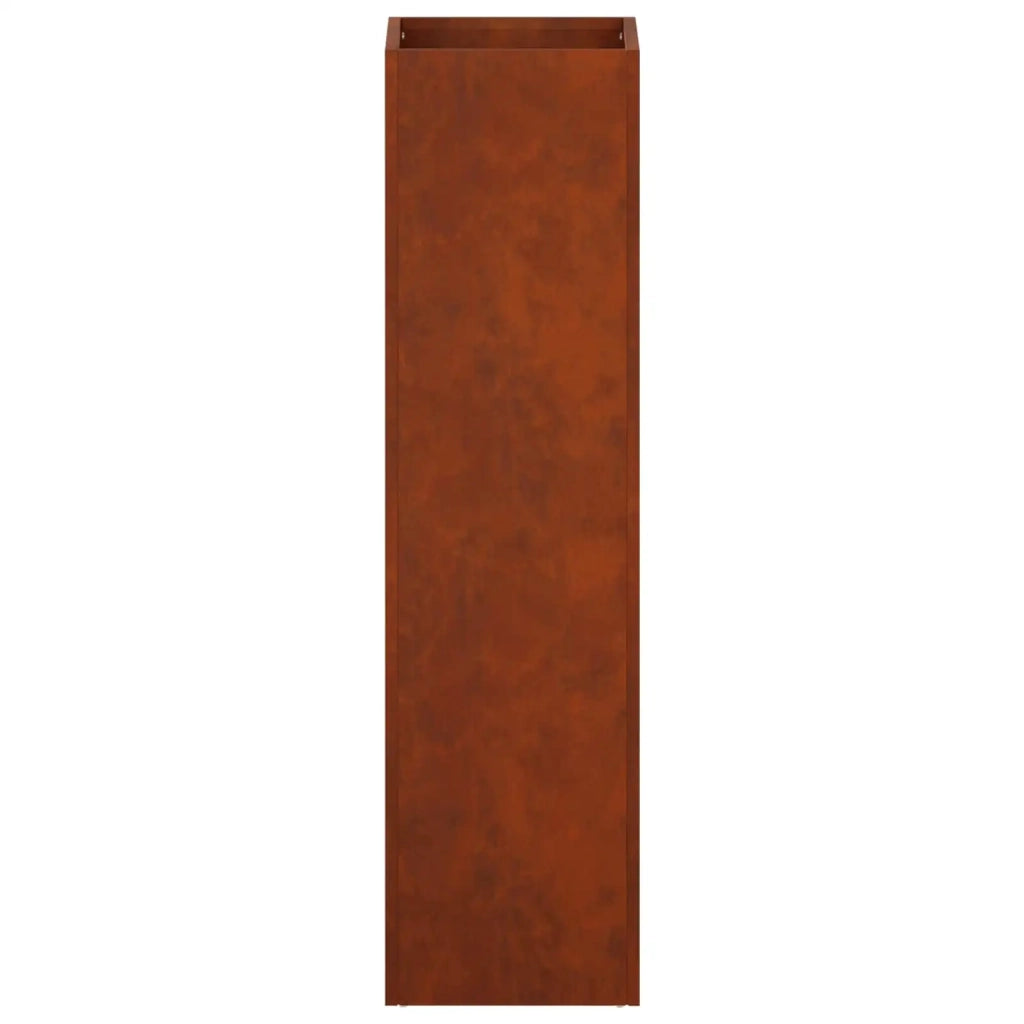 Vaso da giardino Ruggine 20 x 20 x 75 cm Acciaio Corten 8005328