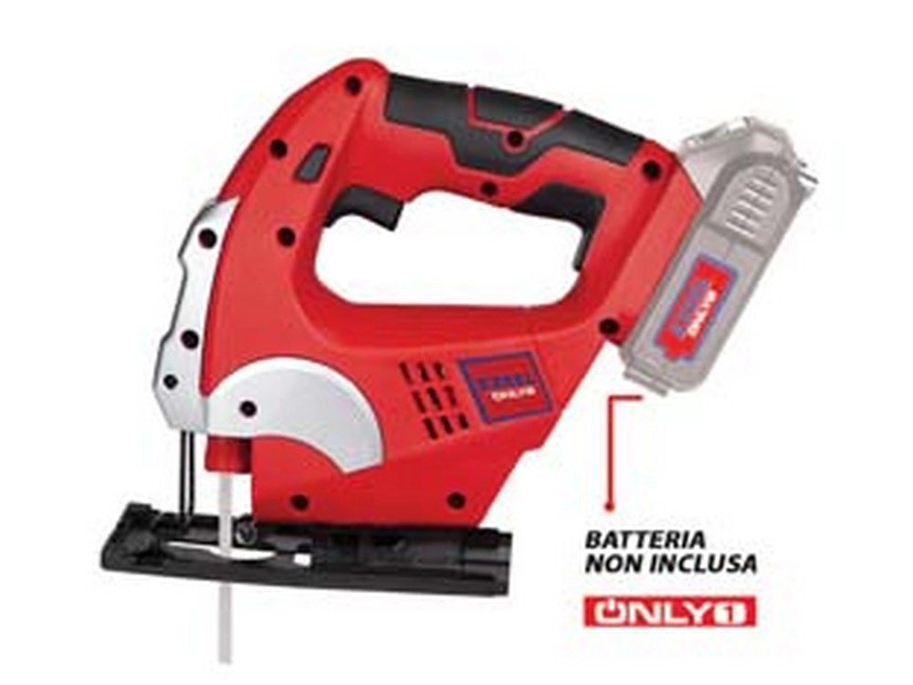 1pz seghetto alternativo a batteria 18v taglio mm.60 sab06 only1  cod:ferx.fer343657