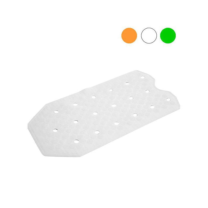 Tappeto Vasca Sissi Arancio Cm 36X73 Ridap