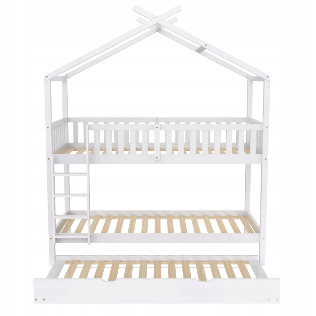 Letto per bambini pieghevole - Xylo - 90x200 - Bianco