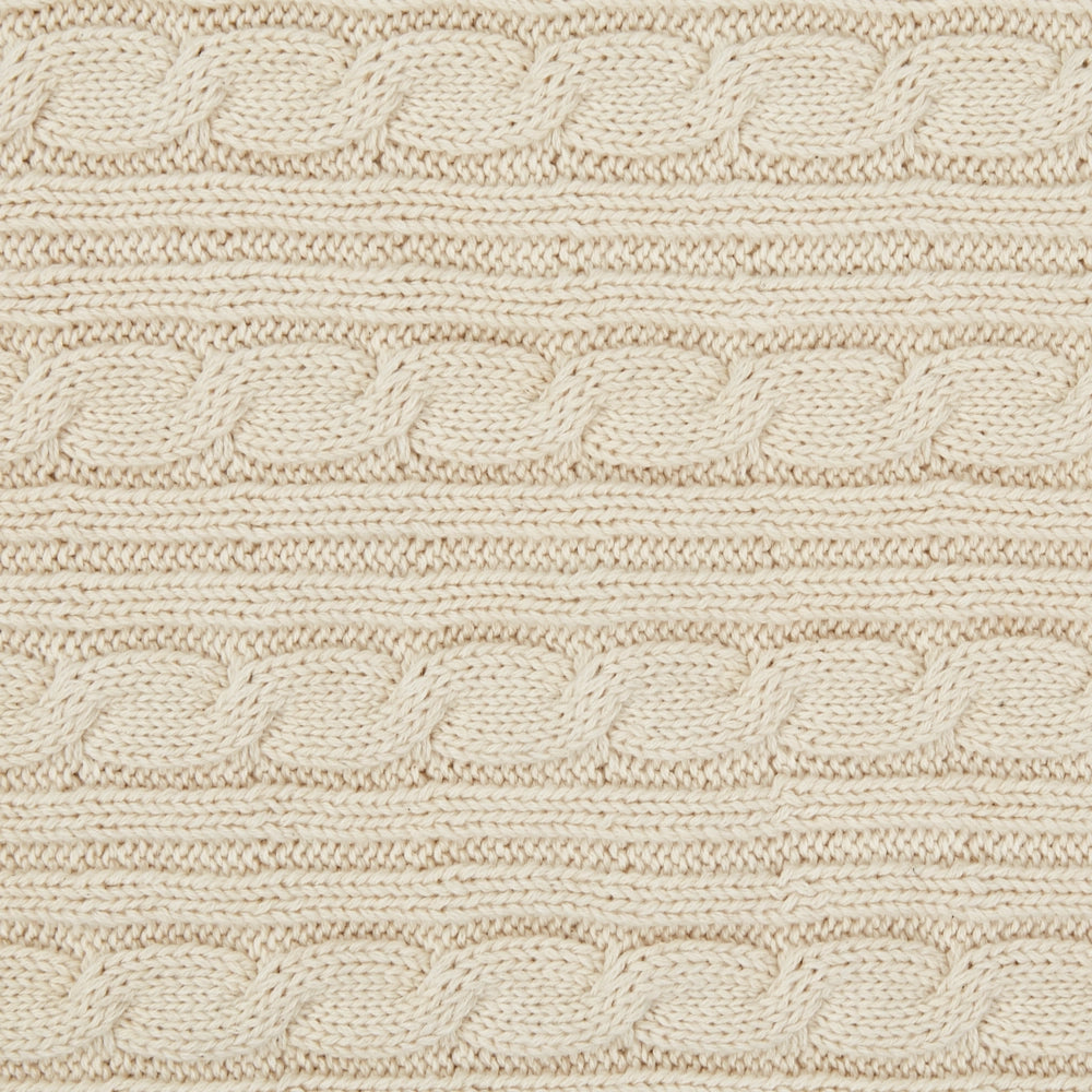 Coperta in Cotone color Beige Copriletto Stile Boho 110 x 180 cm camera da letto salotto