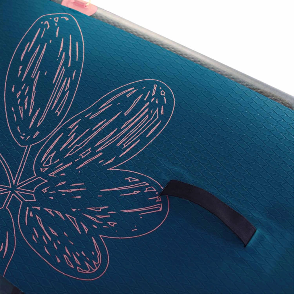Stand Up Paddle Board Flatwater/Touring Carissa Jungle - Tavola da SUP gonfiabile 300X75X15 cm con pagaia regolabile, cavigliera, gonfiatore, kit riparazione e borsa da trasporto. Peso Max 140kg